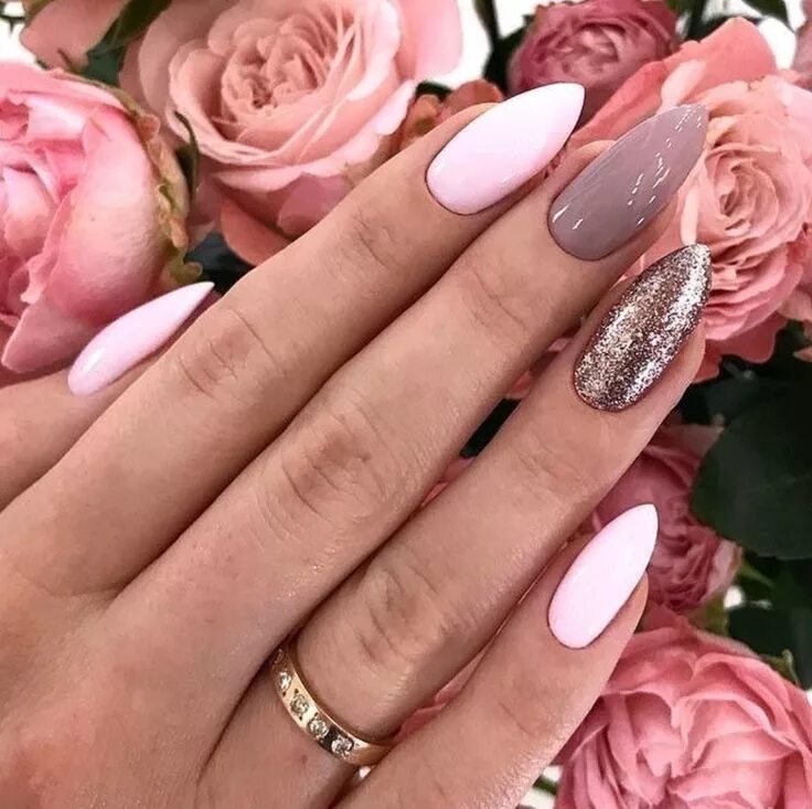 Пудровые ногти дизайн Pin by Елена Кулинич on nails Mauve nails, Trendy nail art, Gel nails