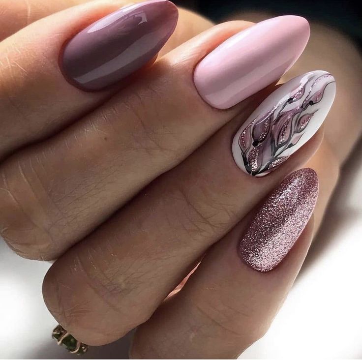 Пудровые ногти новый тренд в маникюре Pin by Галина Белоножко on НОГТИ in 2024 Stylish nails art, Pretty nails, Floral