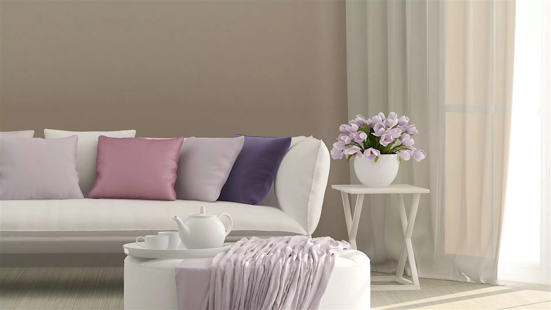 Пудровые обои в интерьере Spring Pastel Home Decor: 15 Stylish Ideas