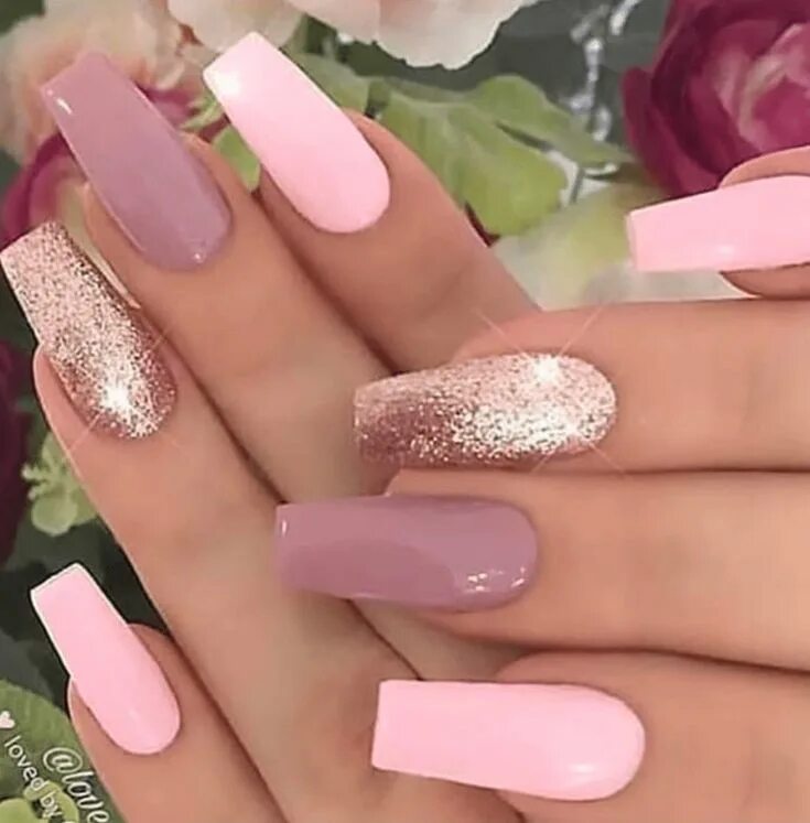 Пудровый маникюр фото 50 Magical Unicorn Nails That Are All the Rage This Year - THE SPARKL - #elegant