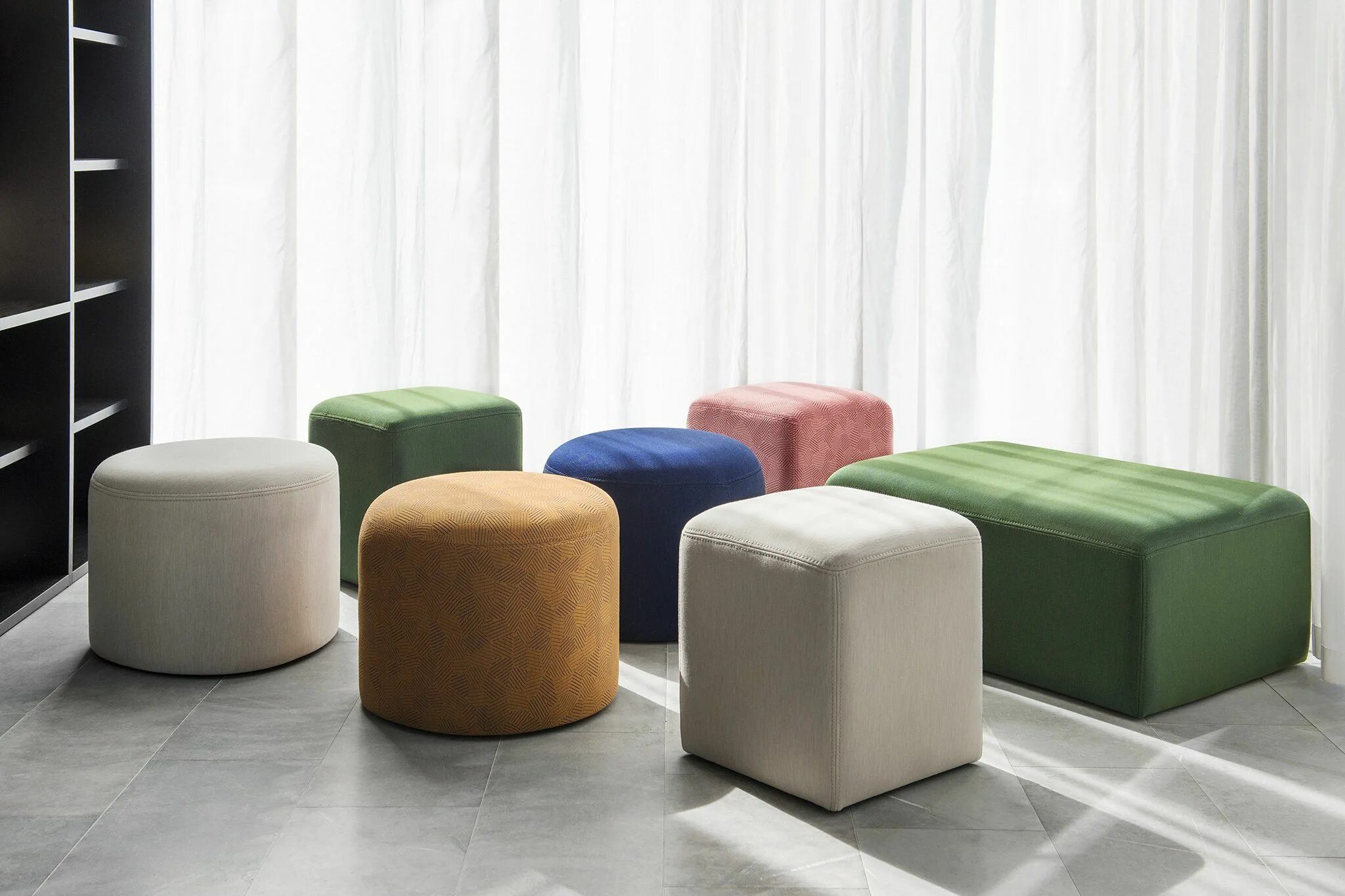 Пуф в интерьере спальни Bon Pouf Round Furniture collection, Furniture, Furniture decor