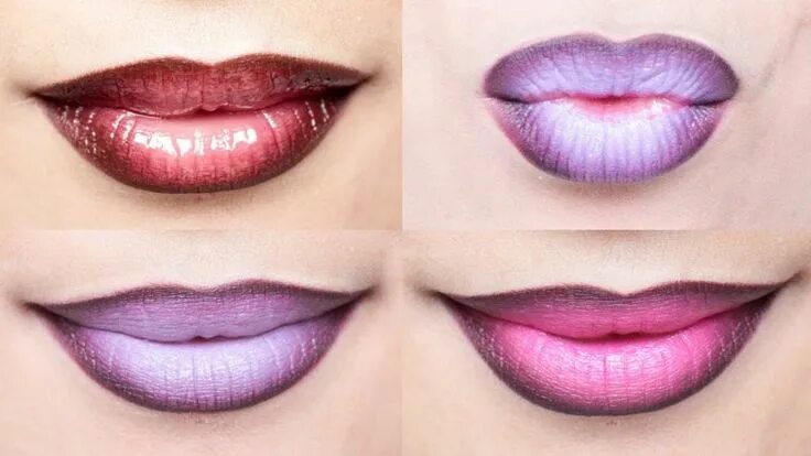 Пухлые губы макияж These 21 Lipstick Tutorials Will Change Your Morning Makeup Routine! Ombre lips,