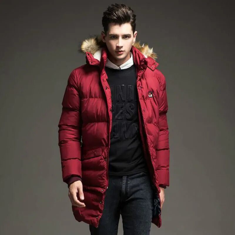 Пуховик мужской мода 2024 2019 New Winter down Jacket Men Coat Mens Coats Manteau Homme Man Parka Abrigos 