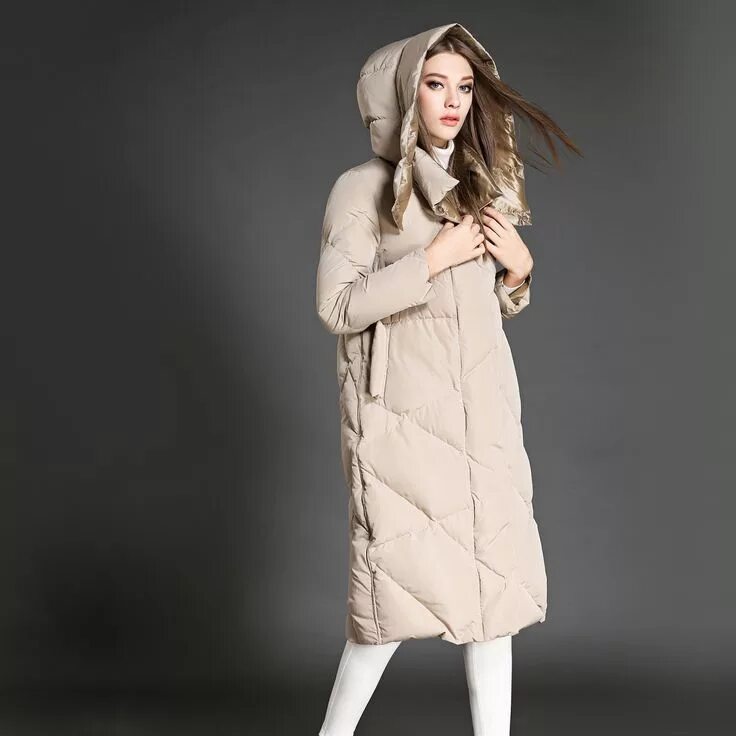 Пуховики женские зимние длинные модные Cheap women light, Buy Quality jacket women light directly from China puffer coa