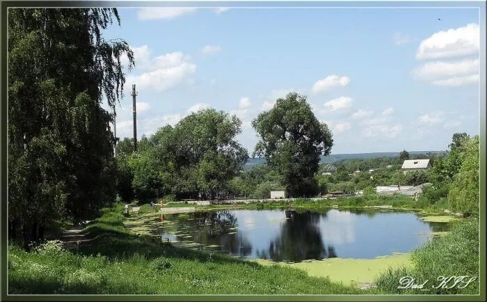 Пуховский пруд в калуге фото Пуховский пруд - Калуга