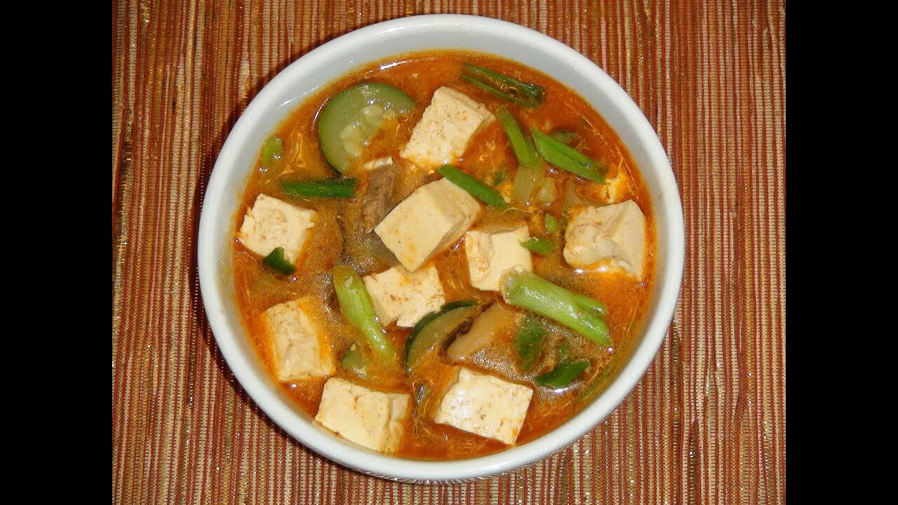 Пуктяй корейский суп рецепт с фото PINOY RECIPE - CHEAPEST RECIPE IN THE WORLD - TOFU SOYBEAN SOUP KOREAN TOFU STEW