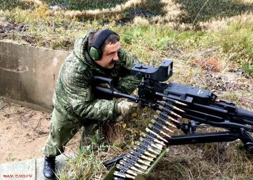 Пулемет российской армии фото Sniper vs BMP: is it necessary at all?