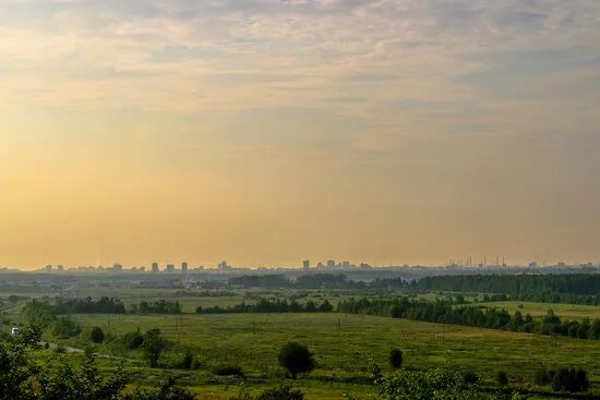 Пулковские высоты санкт петербург фото Вид на город с Пулковских высот - Picture of Pulkovo Astronomical Observatory, S