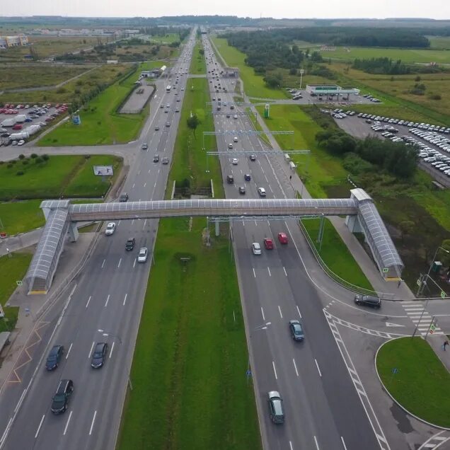 Пулковское шоссе санкт петербург фото Пешеходный переход через Пулковское шоссе - Проекты