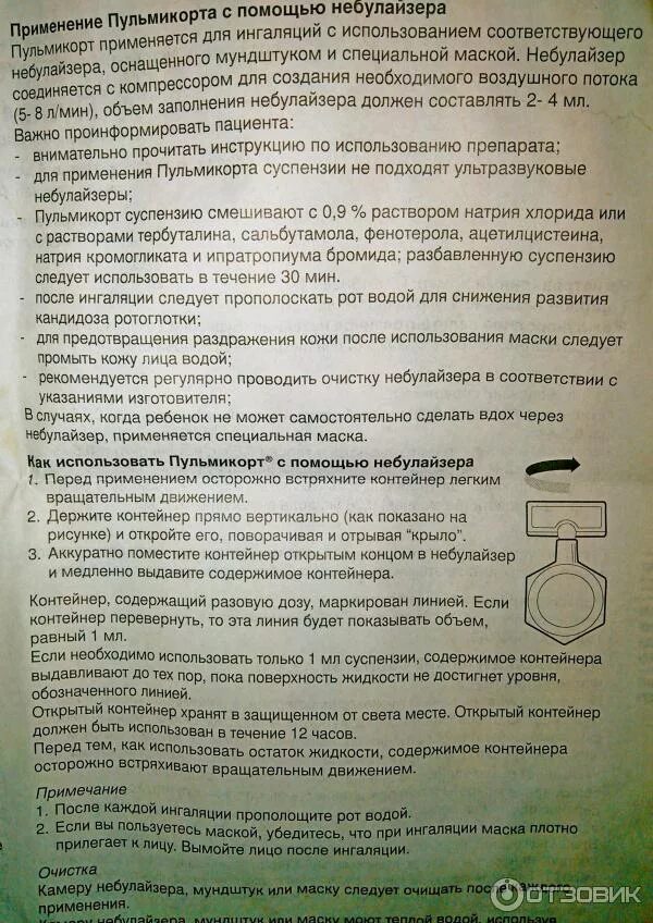 Пульмикорт инструкция фото Отзыв о Суспензия для ингаляций AstraZeneca "Пульмикорт" Эффективный, помогает в