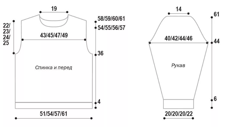 Пуловер выкройка женская Вяжем платочной вязкой. Просто, а как красиво смотрится! Вяжем-повяжем... Дзен