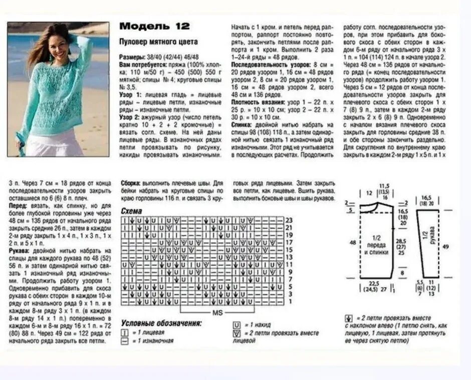 Пуловеры женские вязаные спицами схемы Картинки ВЯЗАНИЕ ПУЛОВЕР ЖЕНСКИЙ ОПИСАНИЕ