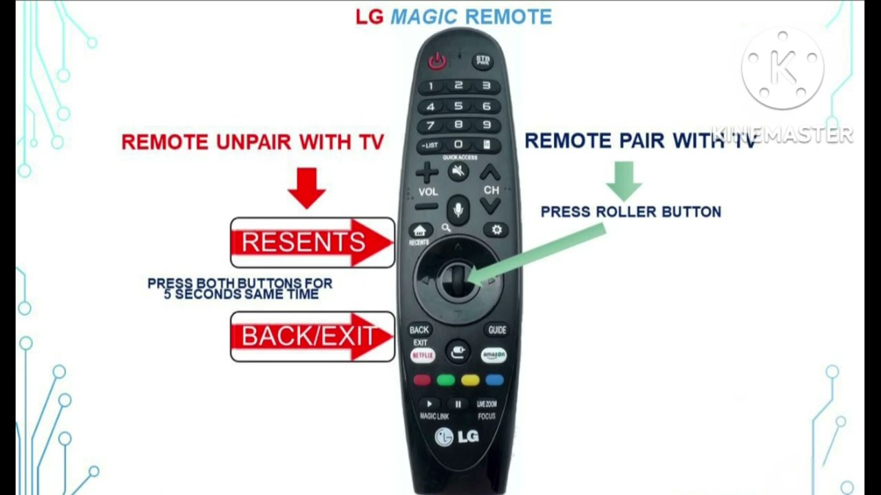 Пульт lg magic подключение к телевизору LG Magic Remote Kaise Pair Kare - YouTube