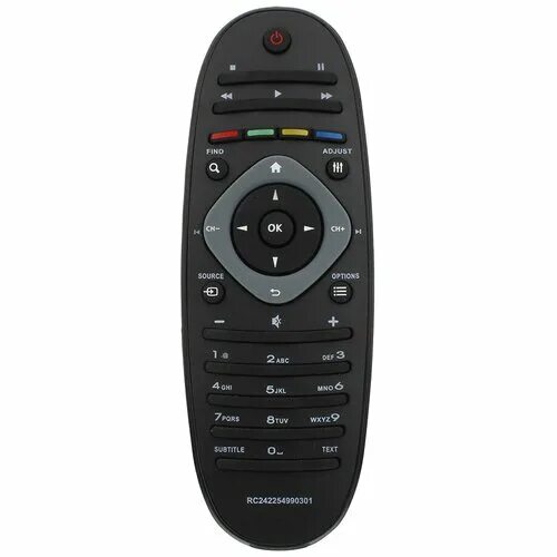 Пульт от телевизора филипс фото Пульт к PHILIPS 2422 5499 0301 box TV 5серии LCD (овал) Huayu недорого купить c 