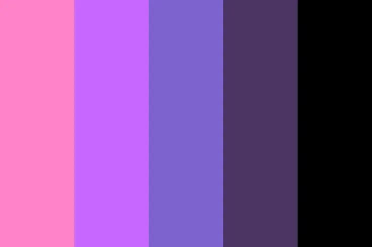 Пурпурно розовый цвет фото Makeout Fakeout Color Palette Color palette challenge, Color palette, Digital pa