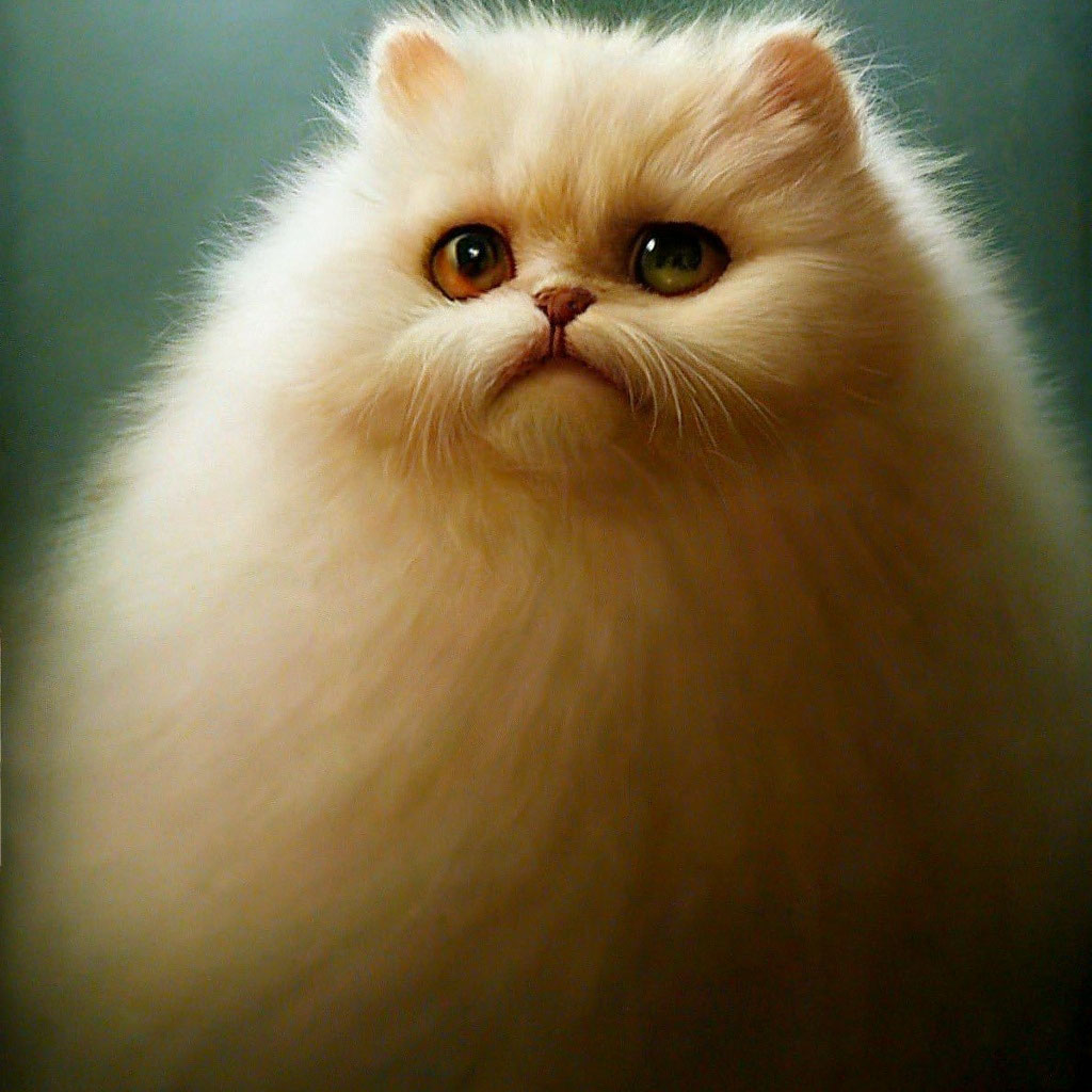 Пушистые животные картинки "Mega fluffy animal" - image created in Shedevrum