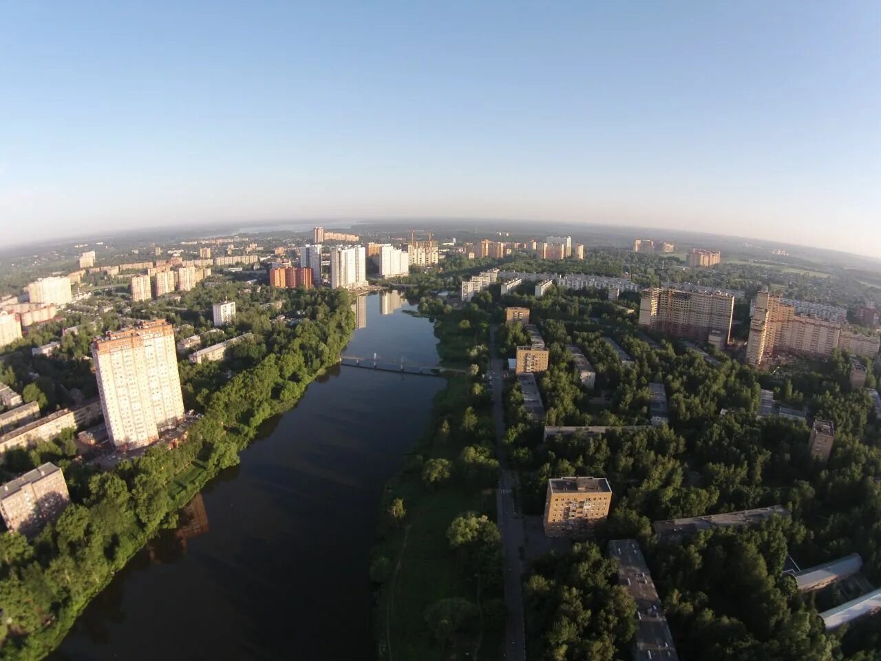 Пушкин московская область фото Серебрянка в Утренних Лучах - Город - Портал (сайт) Пушкино Московской области. 