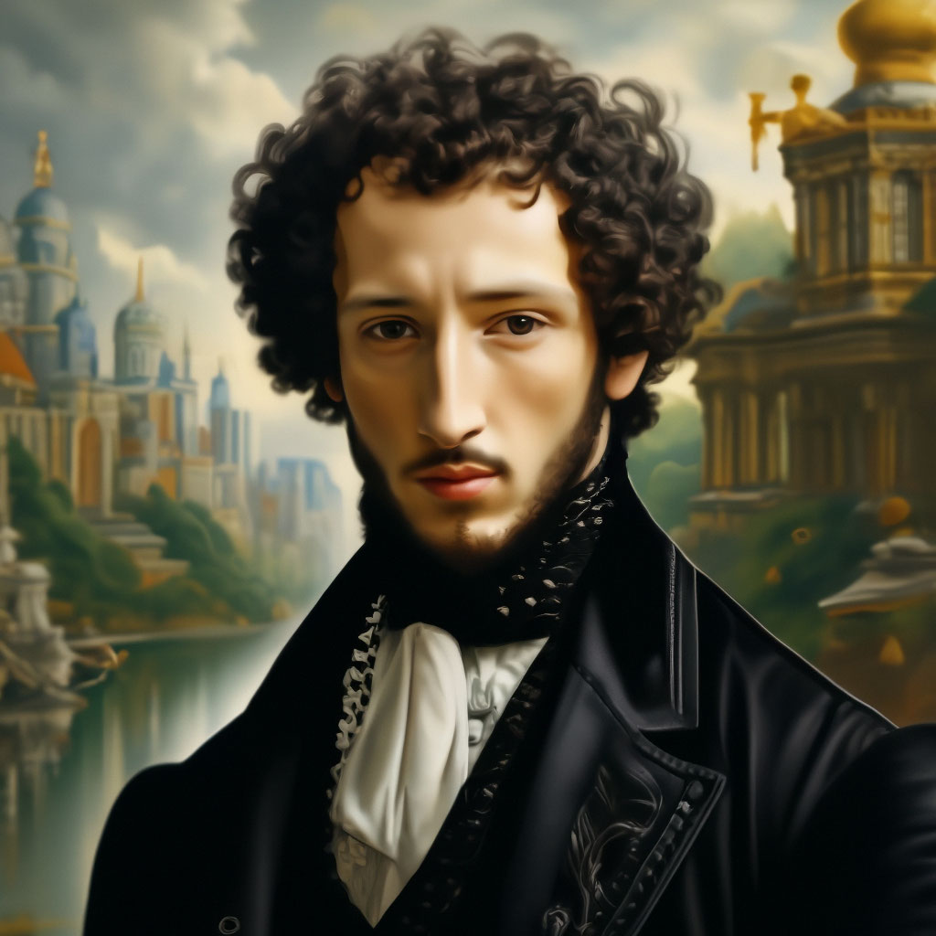 Пушкин сегодня фото "Pushkin now" - image created in Shedevrum