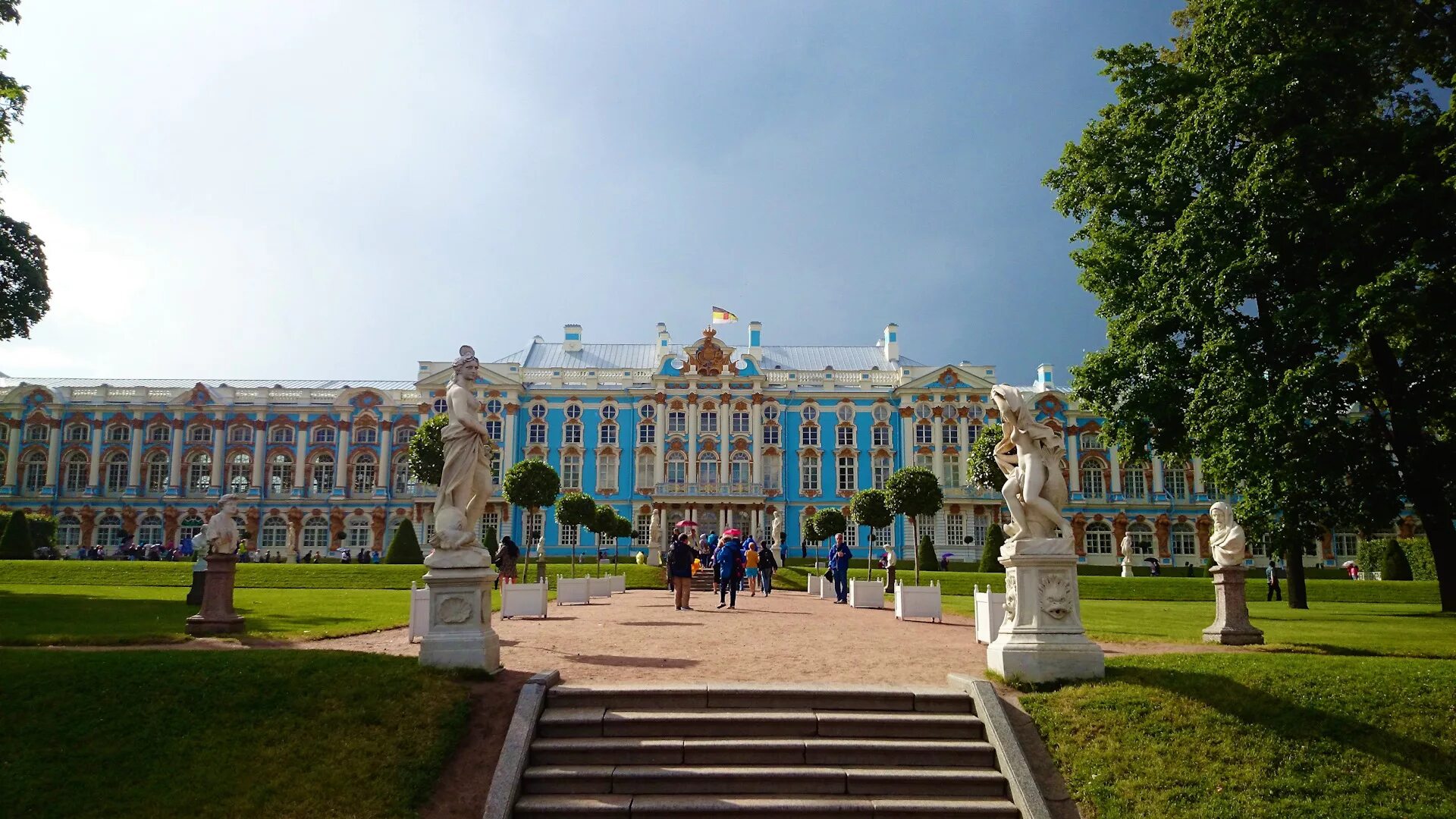 Пушкин царское село санкт петербург фото Музей-заповедник. Царское село. Екатерининский дворец.2 часть. - DRIVE2