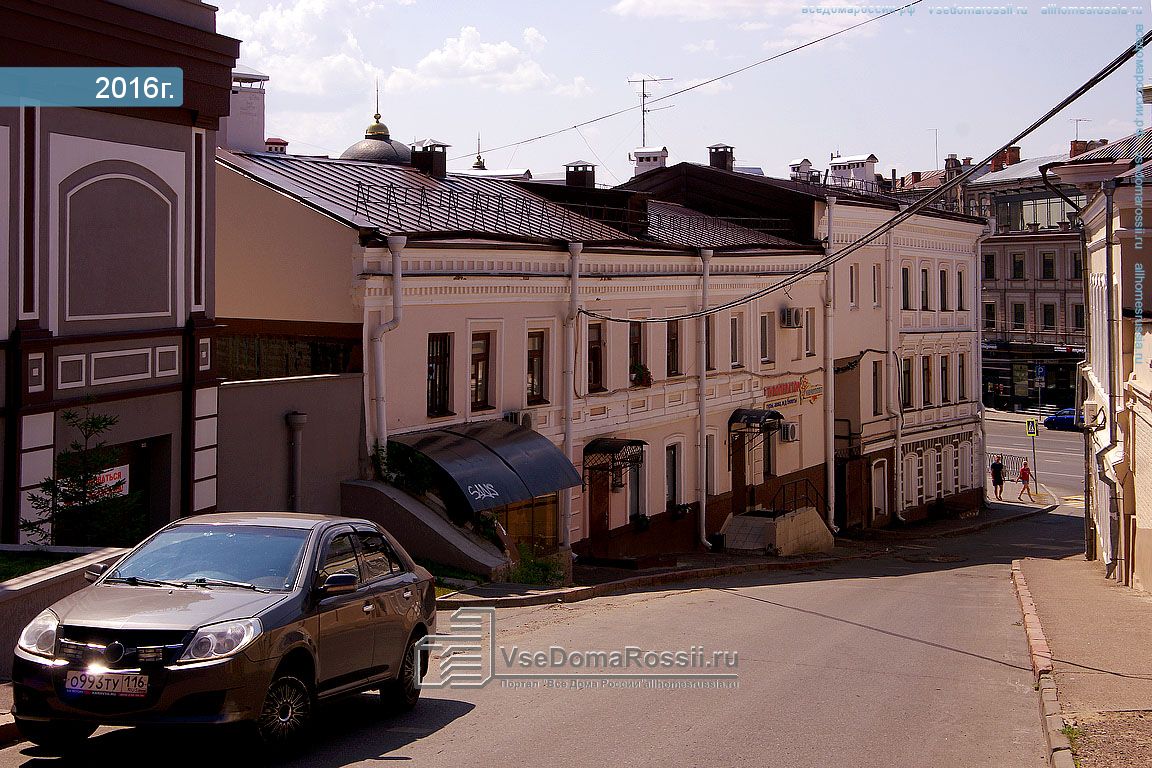 Пушкина 12 казань фото Kazan, Pushkin st house 16 (ул. Щапова, 2). multi-purpose building