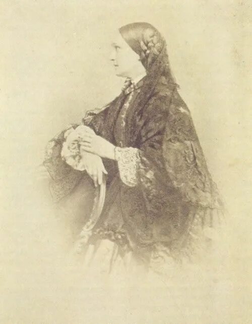 Пушкина ланская фото Natalia Nikolaevna Pushkina-Lanskaya, née Goncharova. Late 1850s - early 1860s. 