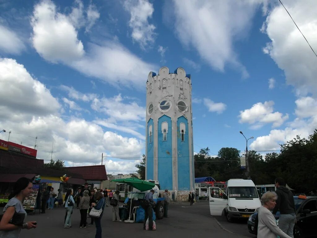 Пушкино московская область достопримечательности фото Московская обл., г. Пушкино, водонапорная башня для парово. Flickr