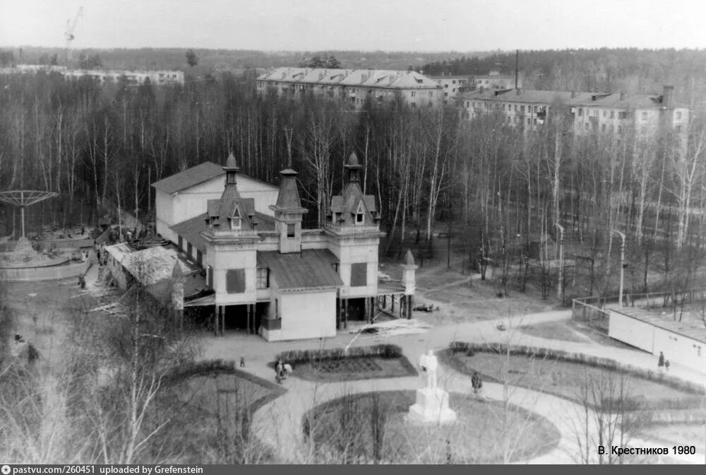 Пушкино старые фото Летний кинотеатр 1980 - Фотографии прошлого