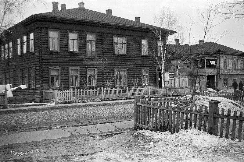 Пушкинская 10 вологда фото P19560401 ВОЛОГДА-ПУШКИНСКАЯ ДОМА 46-44 Фотовыставка Станислава Кудринского г.Во