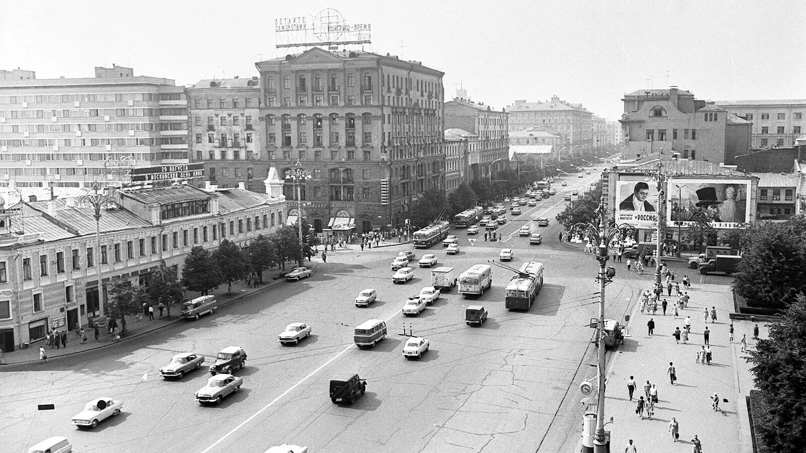 Пушкинская москва тверская улица фото Фотоархив 1967 года - Известия