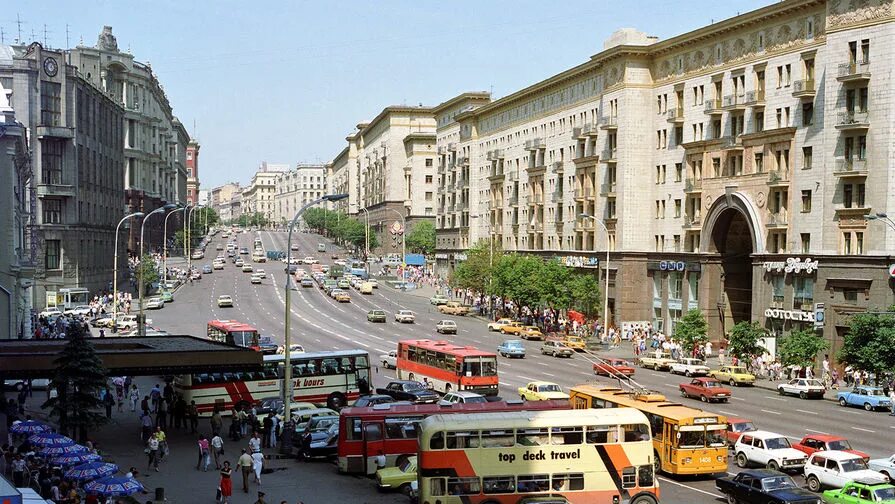 Пушкинская москва тверская улица фото Реконструкция Тверской улицы в Москве - Газета.Ru