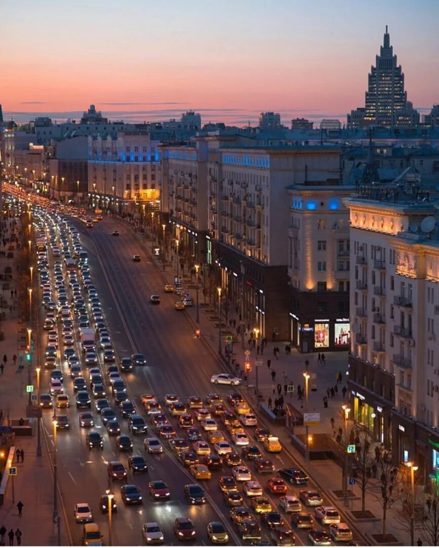 Пушкинская москва тверская улица фото Проспект в москве в центре