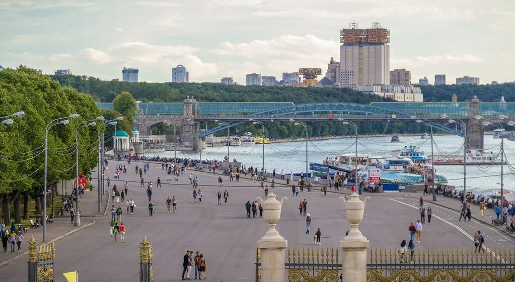 Пушкинская набережная фото Gorky Park Valeri Pizhanski Flickr