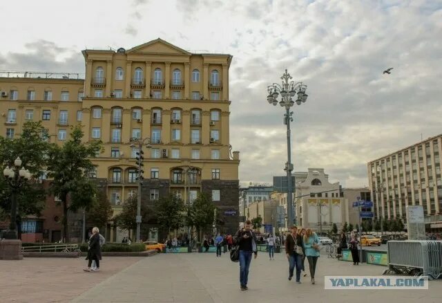 Пушкинская площадь тверская ул 14 фото Москва - тогда и сейчас - ЯПлакалъ