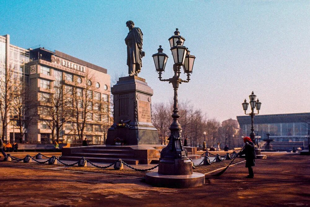 Пушкинская площадь в москве фото Москва 1976 года - АЛЕКСЕЙ - ЖЖ