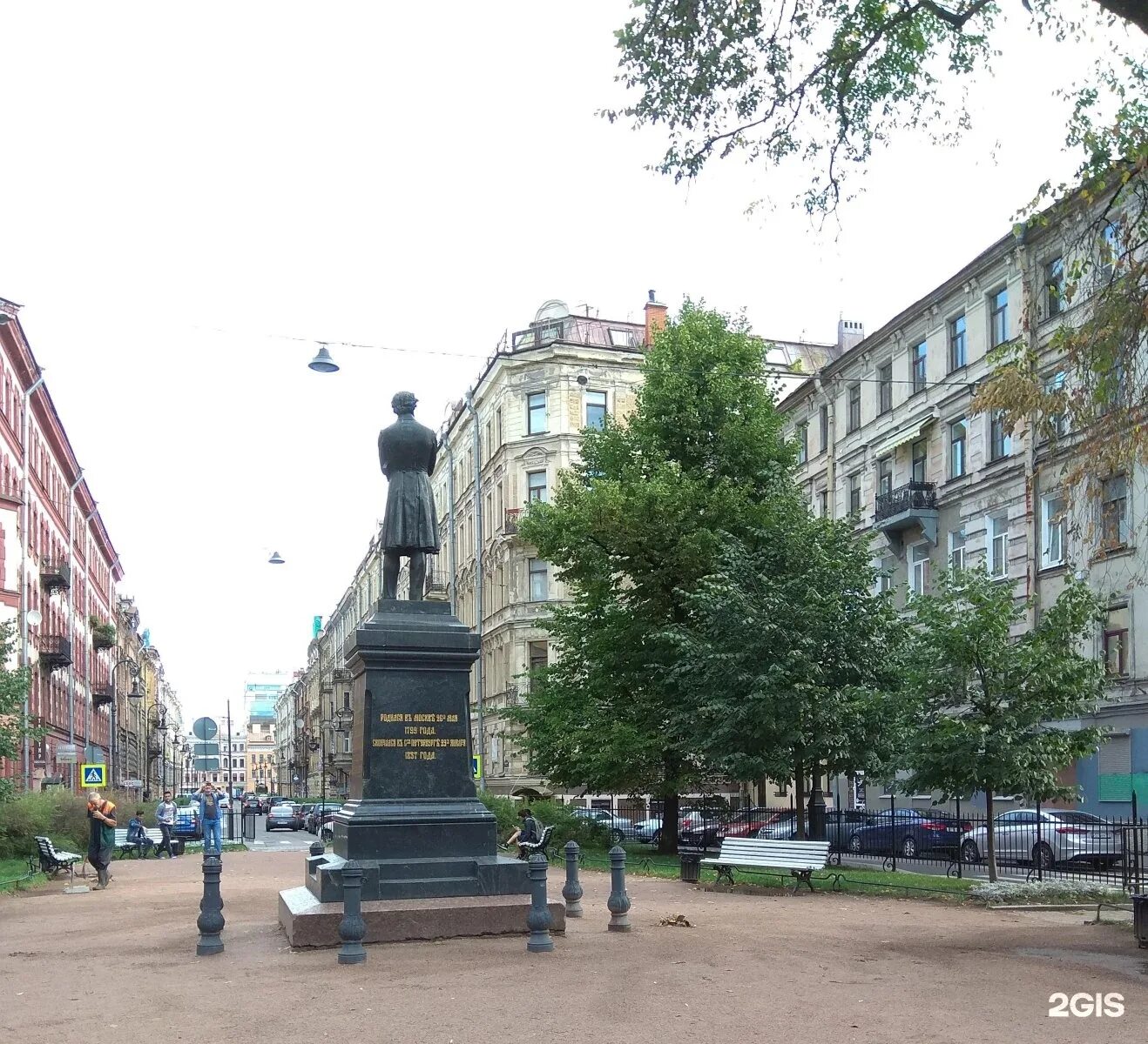 Пушкинский сквер фото Покровский сквер Санкт-Петербург (много фото) - viewsnap.ru