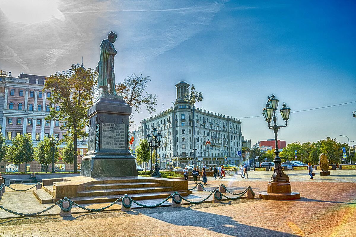 Пушкинский сквер москва пушкинская площадь фото Пушкинская площадь :: Игорь Герман - Социальная сеть ФотоКто