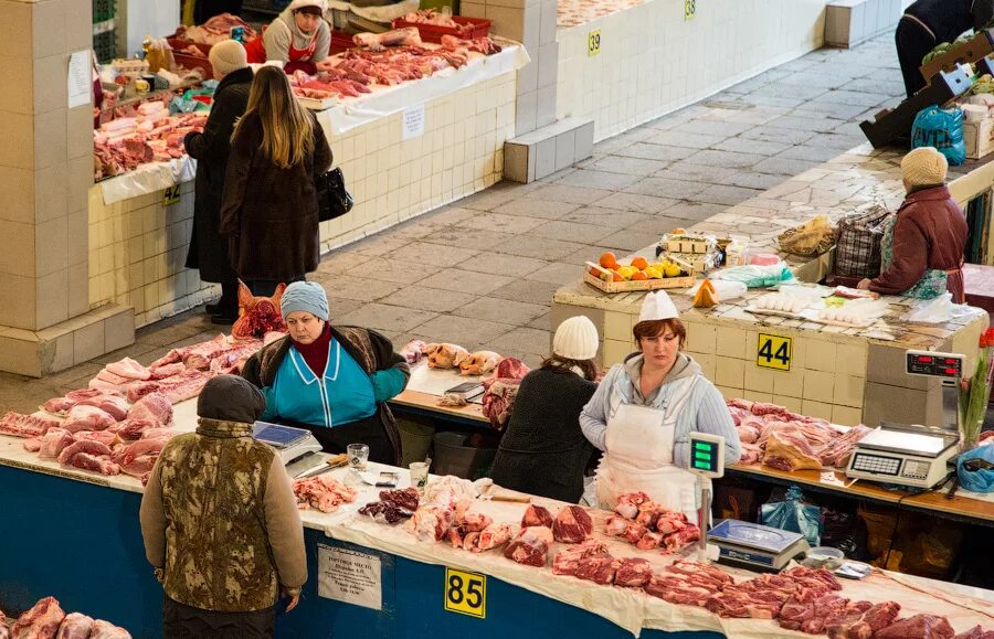 Пушкинский центральный рынок фото Суровые будни пушкинского рынка - Репортаж - Портал (сайт) Пушкино Московской об