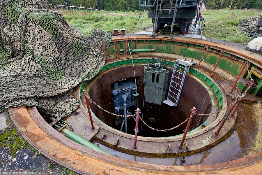 Пусковые установки фото Шахтная пусковая установка УР-100Н УТТХ " Заброшенное наследие СССР!