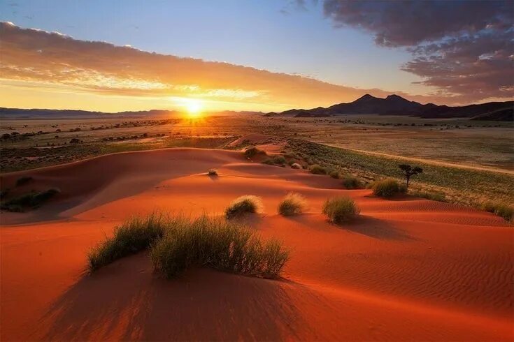 Пустыни мира фото Фантастические пейзажи Намибии - Путешествуем вместе Beautiful landscapes, Namib