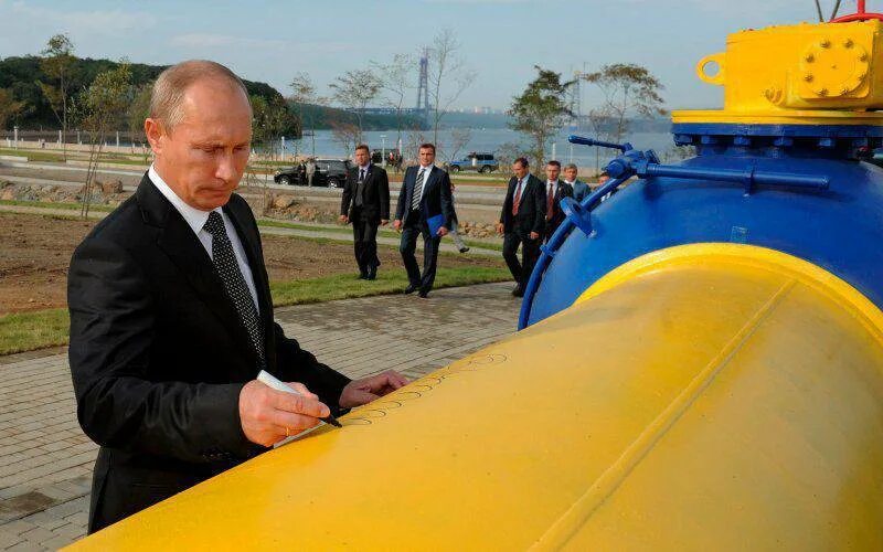 Путин газ подключение Putin gas mites