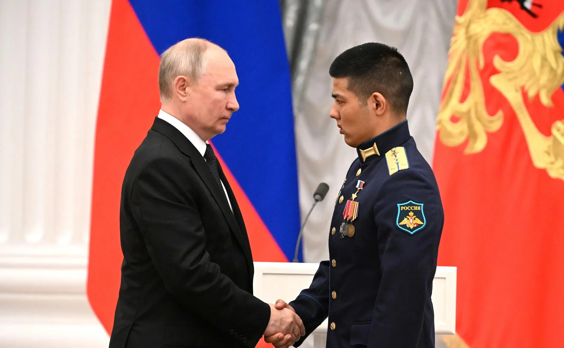 Путин герой россии фото Ceremony for presenting state decorations * President of Russia