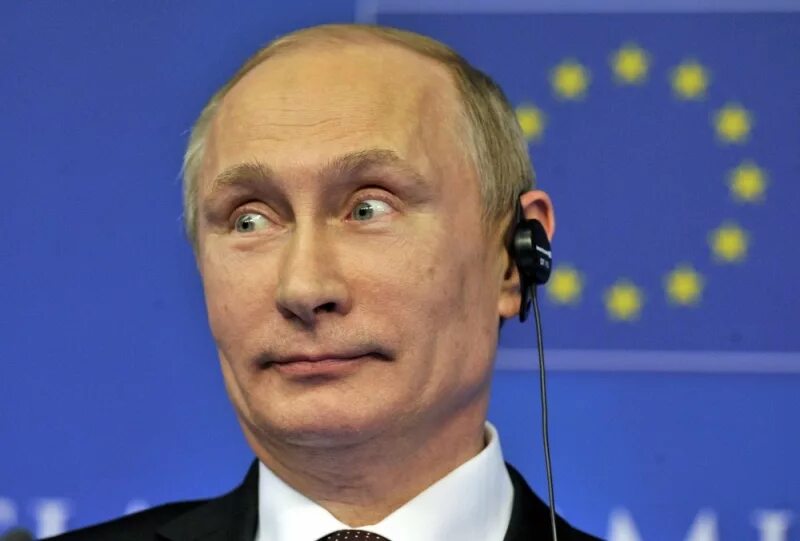 Путин смешные фото In pictures: Putin's vivid facial expressions, while insisting EU should not int