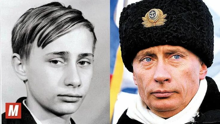 Путин владимир владимирович в молодости фото Vladimir Putin From 6 to 64 Years Old All That Vladimir putin