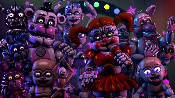 Пять ночей фото SFM FNAF) Sister location by Darkmoun