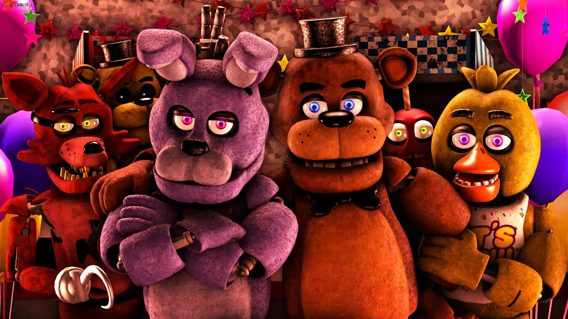 Пять ночей с фредди фото 100+ Five Nights At Freddys Desktop Wallpapers Wallpapers.com