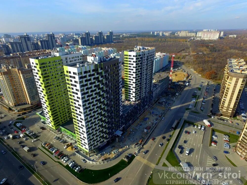 Пять столиц воронеж фото AB "A.Len" residential complex design in Voronezh. 2019-2020. Фасад