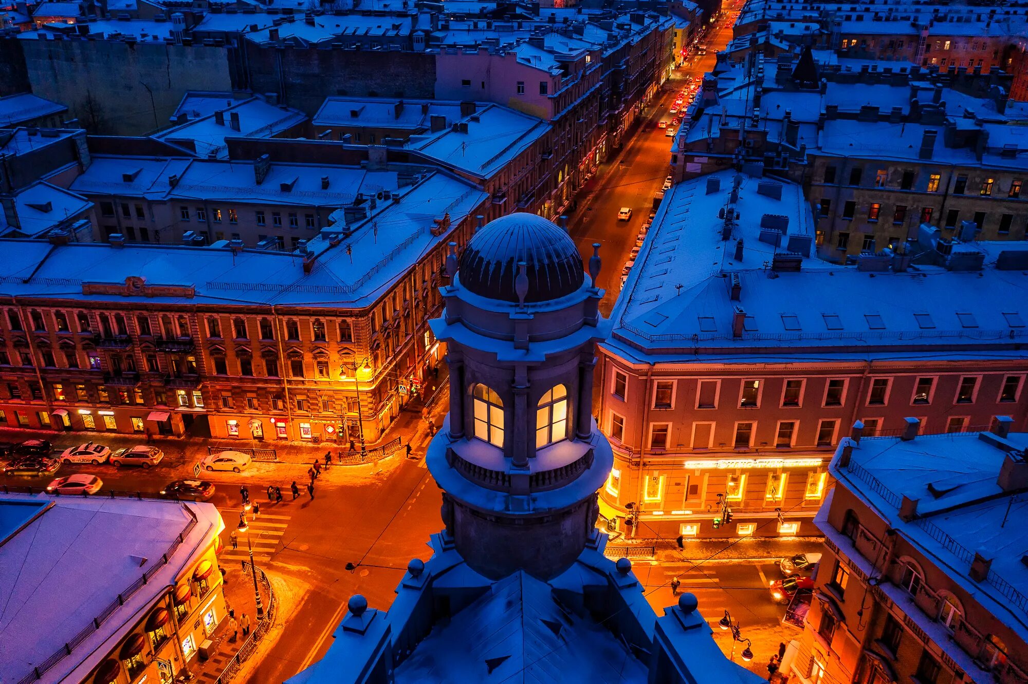 Пять углов пер энергетиков 1д фото Wallpaper : night, city, cityscape, winter, snow covered, car, people, street, Y