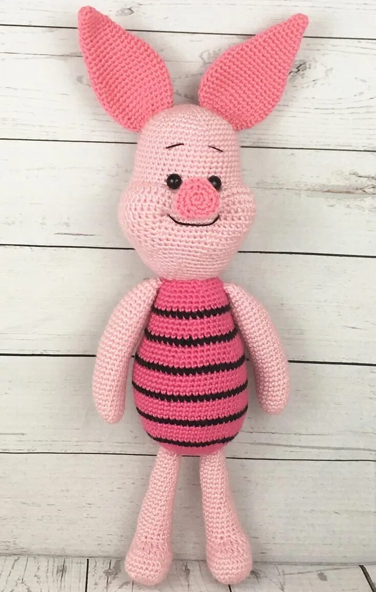 Пятачок амигуруми схема крючок Ravelry: Piglet the Pig by Holly's Hobbies Disney crochet patterns, Amigurumi fr