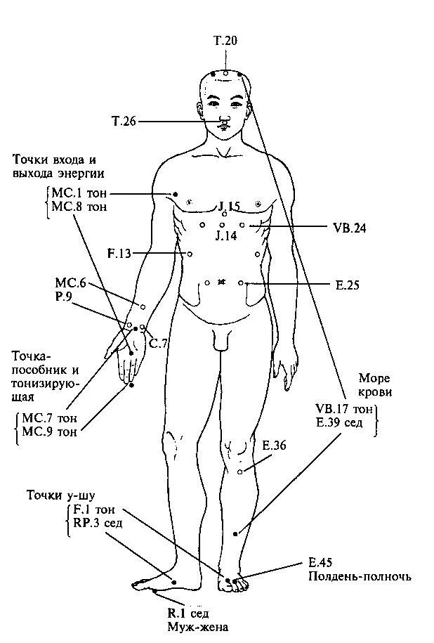 Пятая точка у человека фото Иллюстрации к "Акупрессура"