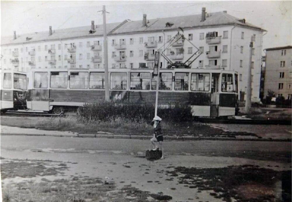 Пятерка ярославль фото Фото 1974 - 1975 годов. Улица Чкалова. Конечная остановка трамвая.. 2023 Ярослав